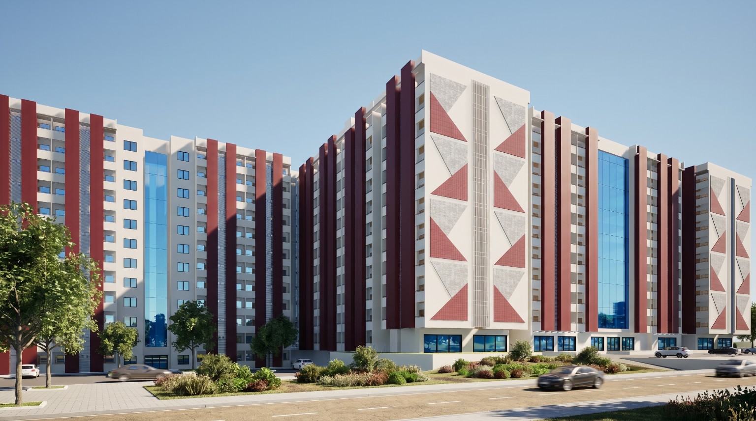 KNUST hostel rendering