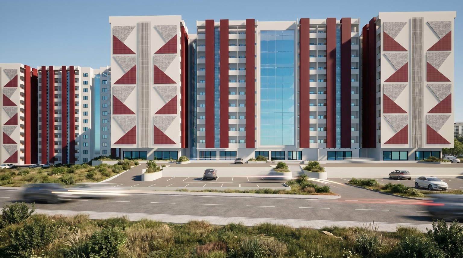 KNUST hostel rendering