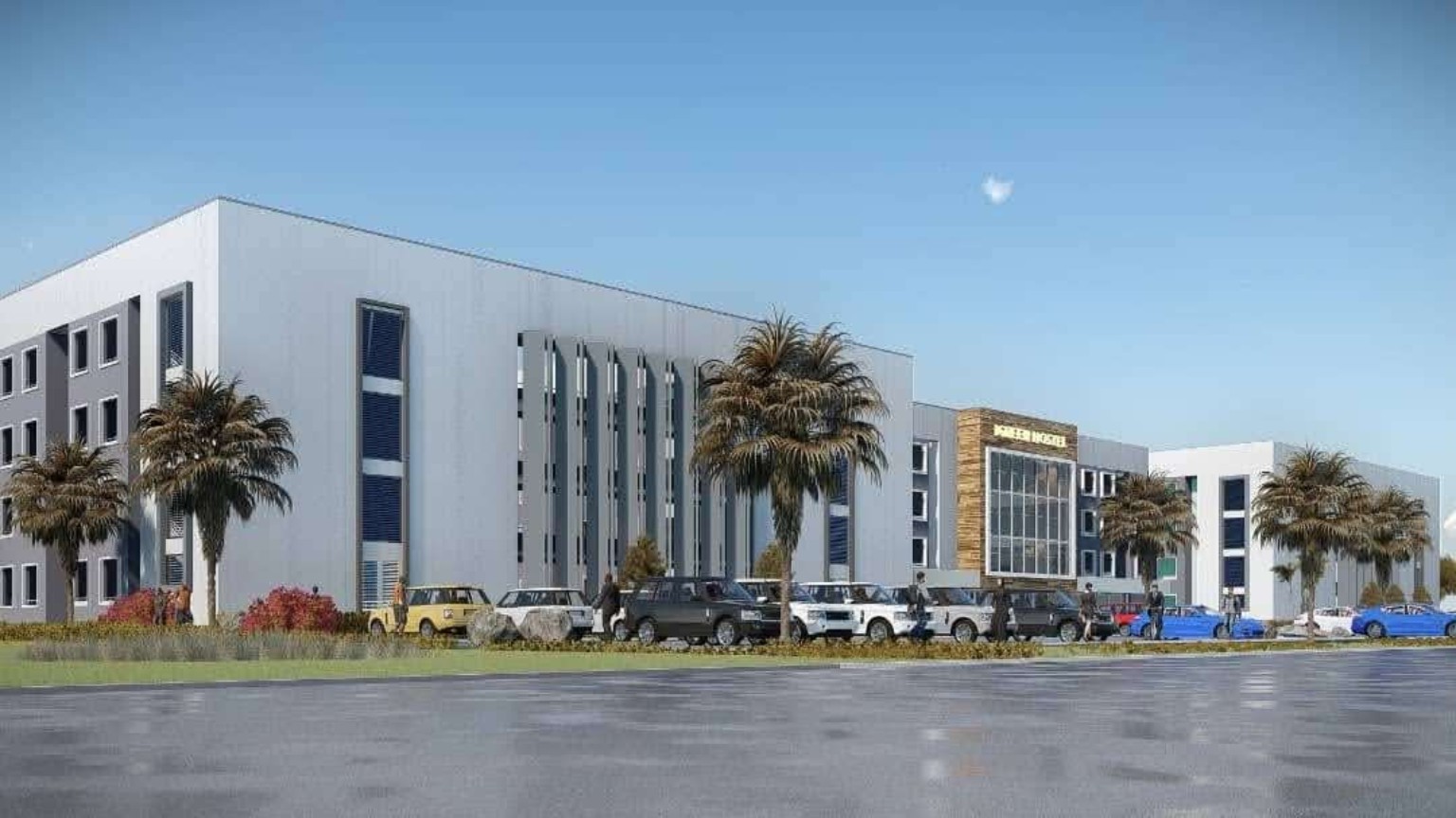 STU hostel rendering