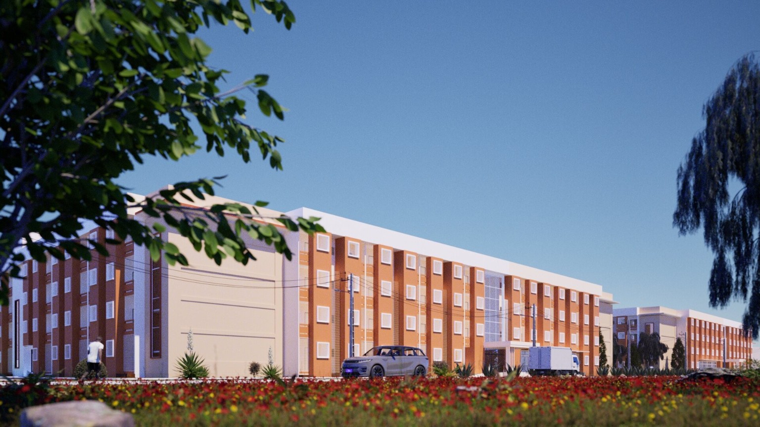 UENR hostel architectural rendering